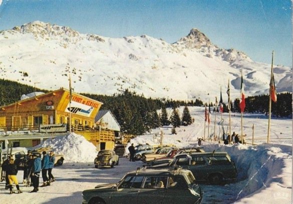 The altiport in the 1960s kx1960